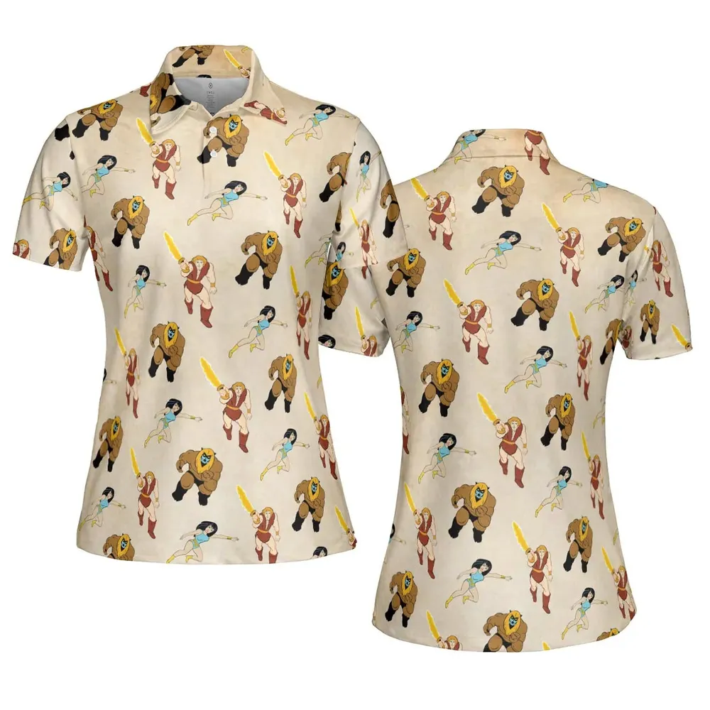 Thundarr the Barbarian AOP Men/Women Polo Shirt - 5