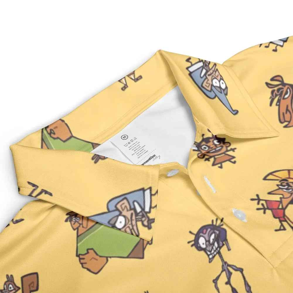 Groovy Threads The Emperor's New Groove AOP Men/Women Polo Shirt - 3