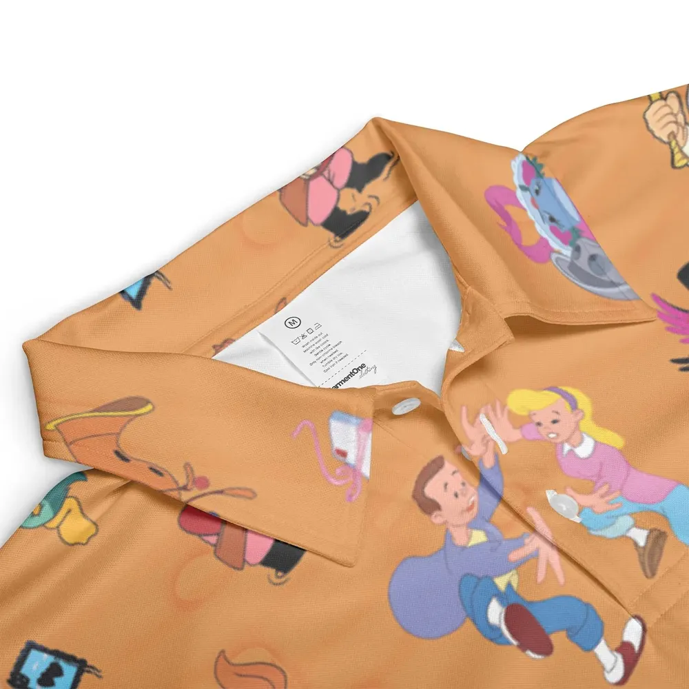 Make Mine Music Characters AOP Men/Women Polo Shirt - 3