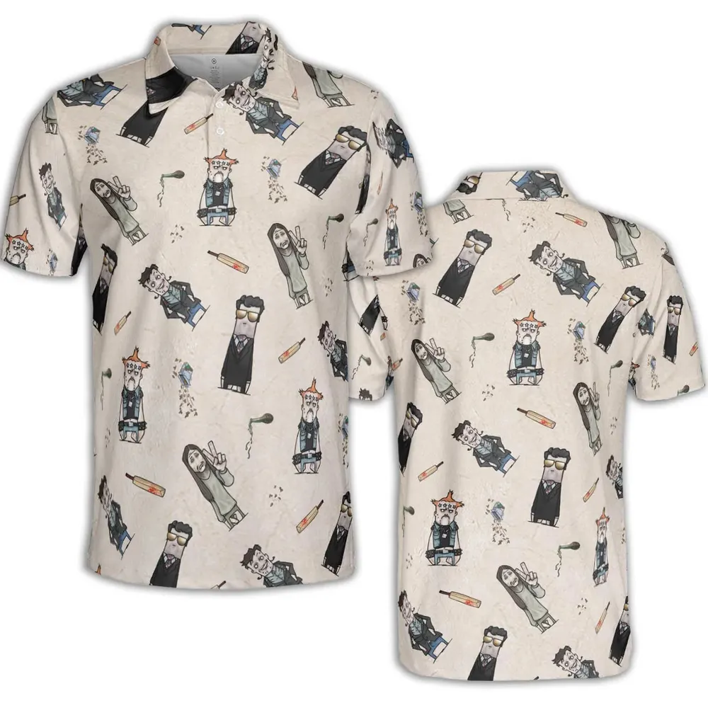 80s Madness The Young Ones AOP Men/Women Polo Shirt - 2