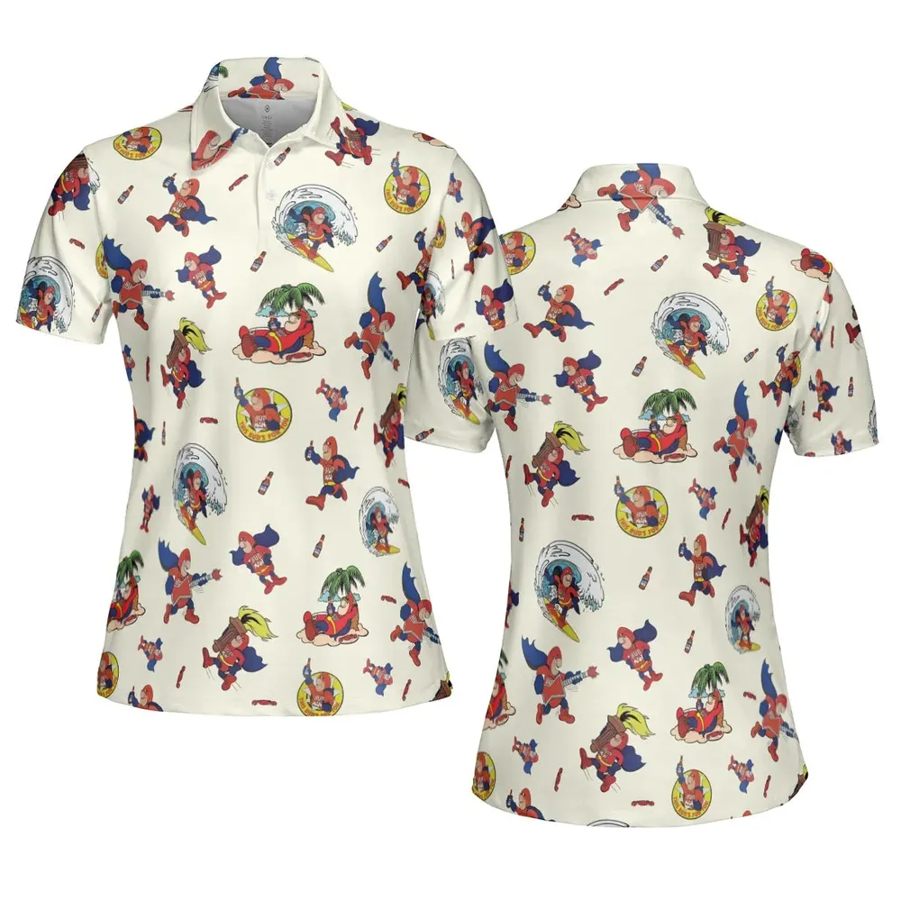 Budweiser Bud Man AOP Men/Women Polo Shirt - 5