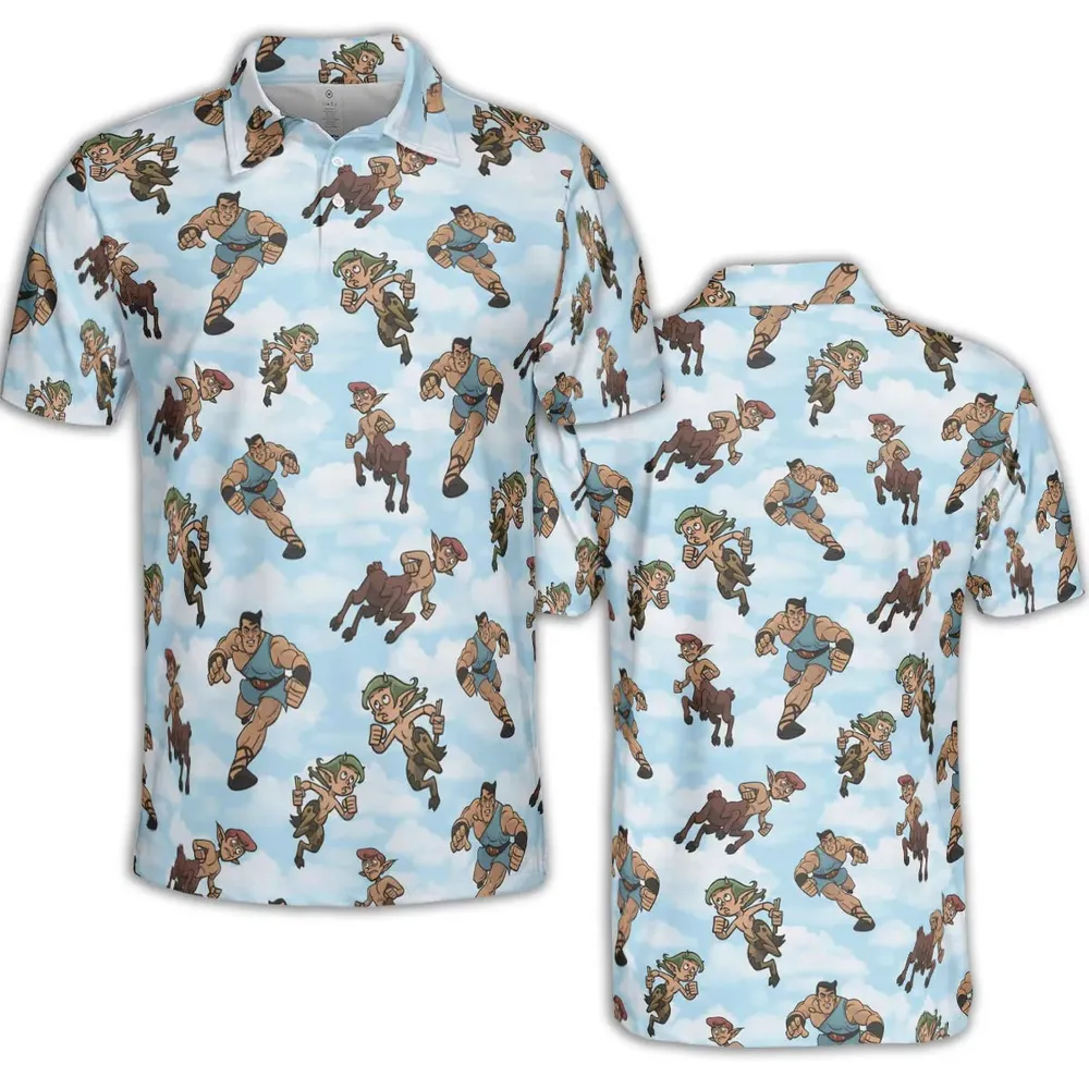 The Mighty Hercules AOP Men/Women Polo Shirt - 2