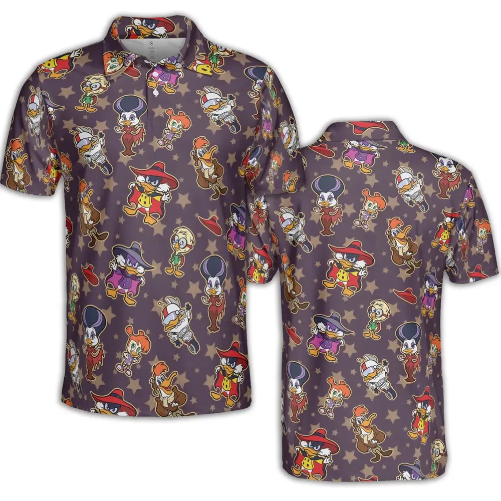Duck Power Darkwing Duck AOP Men/Women Polo Shirt - 2