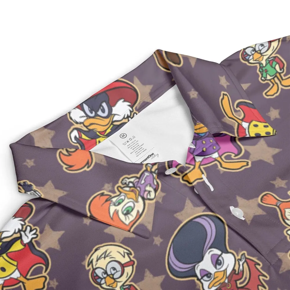 Duck Power Darkwing Duck AOP Men/Women Polo Shirt - 3