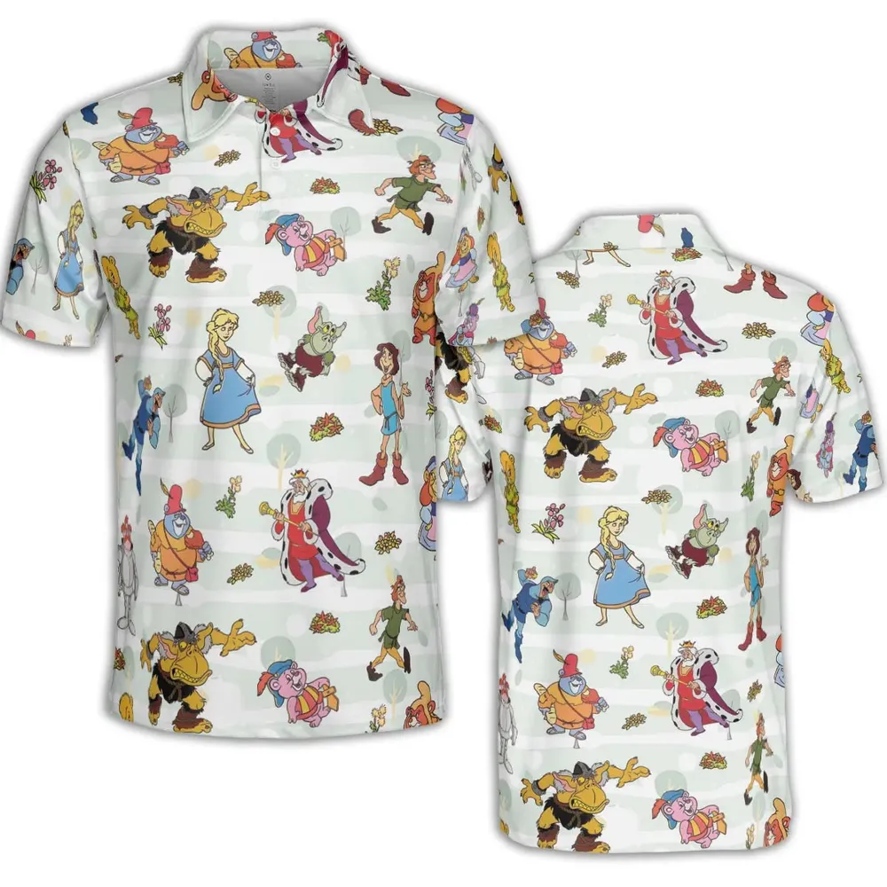 Gummi Bears Gang AOP Men/Women Polo Shirt - 2