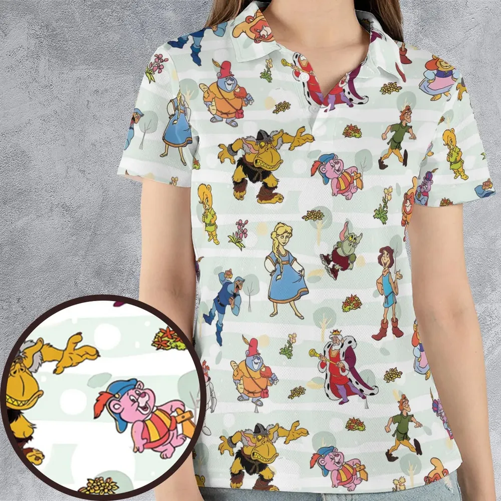 Gummi Bears Gang AOP Men/Women Polo Shirt - 4