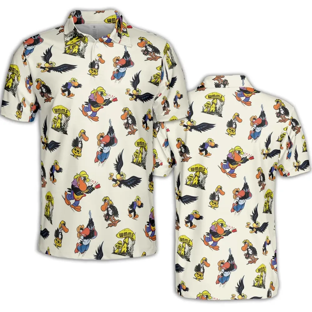 The Rock The Buzzard AOP Men/Women Polo Shirt - 2