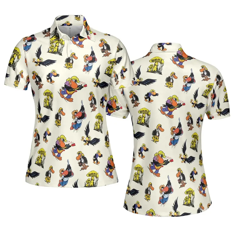 The Rock The Buzzard AOP Men/Women Polo Shirt - 5