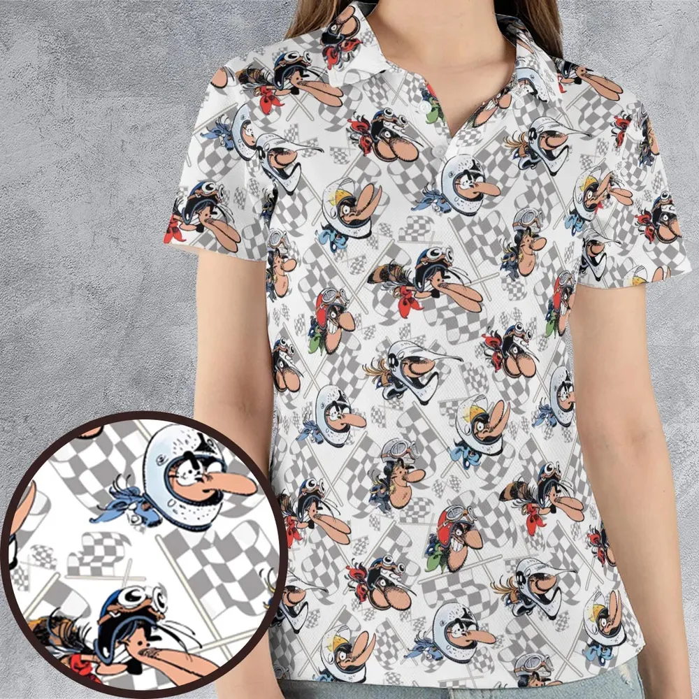 The Riders Joe Bar Team AOP Men/Women Polo Shirt - 4
