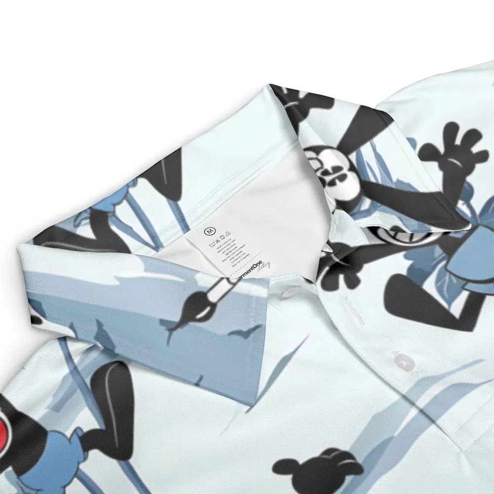 Oswald the Lucky Rabbit AOP Men/Women Polo Shirt - 3