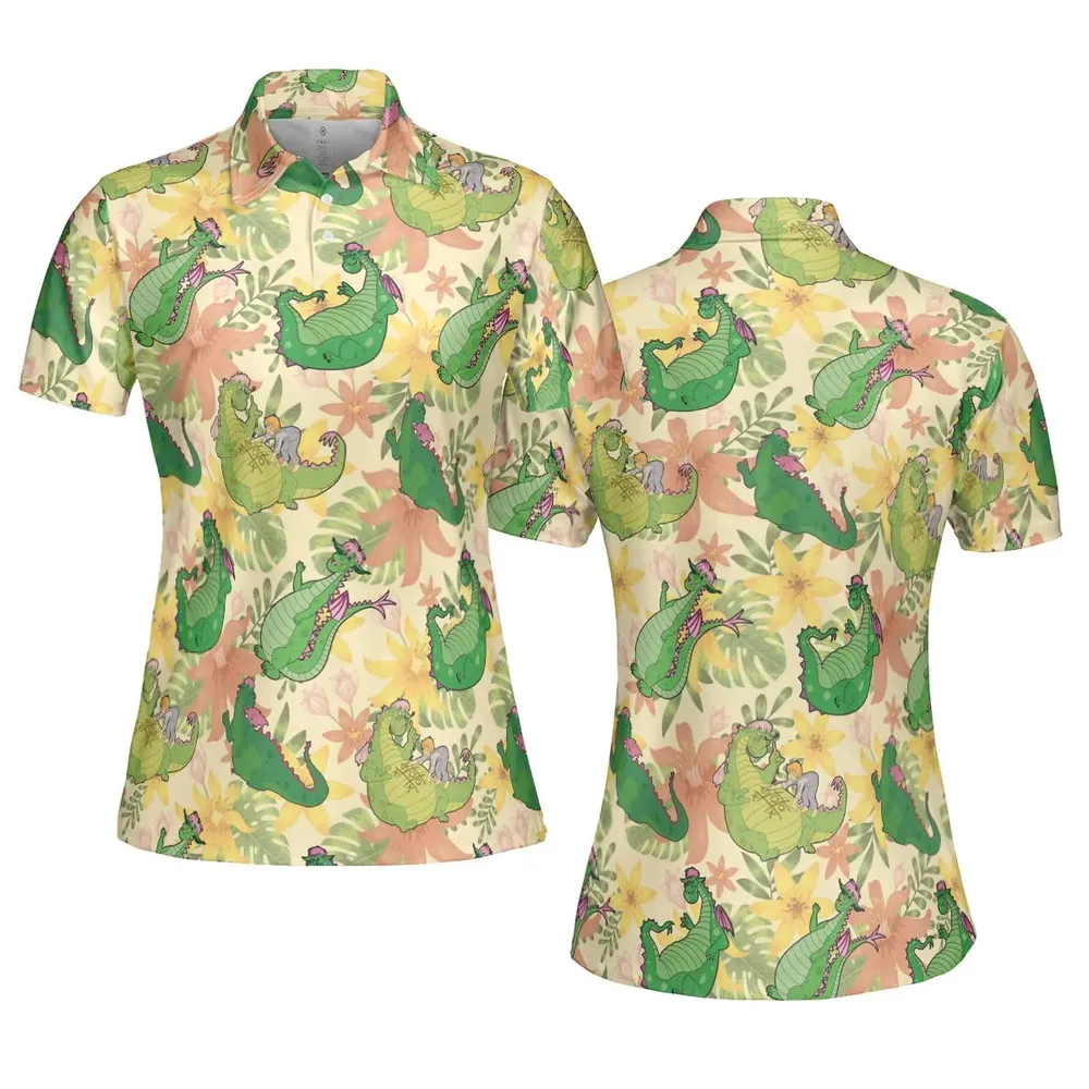Elliott Dragon Pete's Dragon AOP Men/Women Polo Shirt - 5