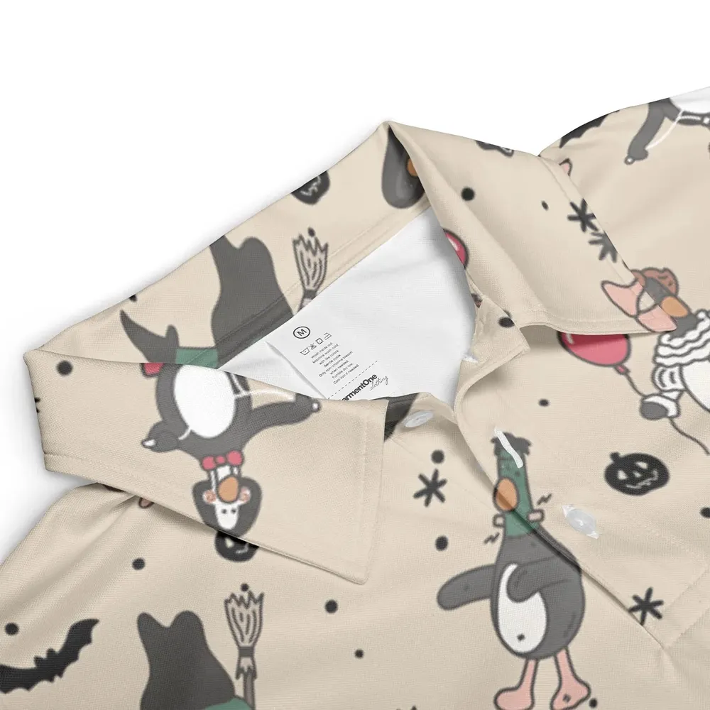 Quack Killer Horror AOP Men/Women Polo Shirt - 3