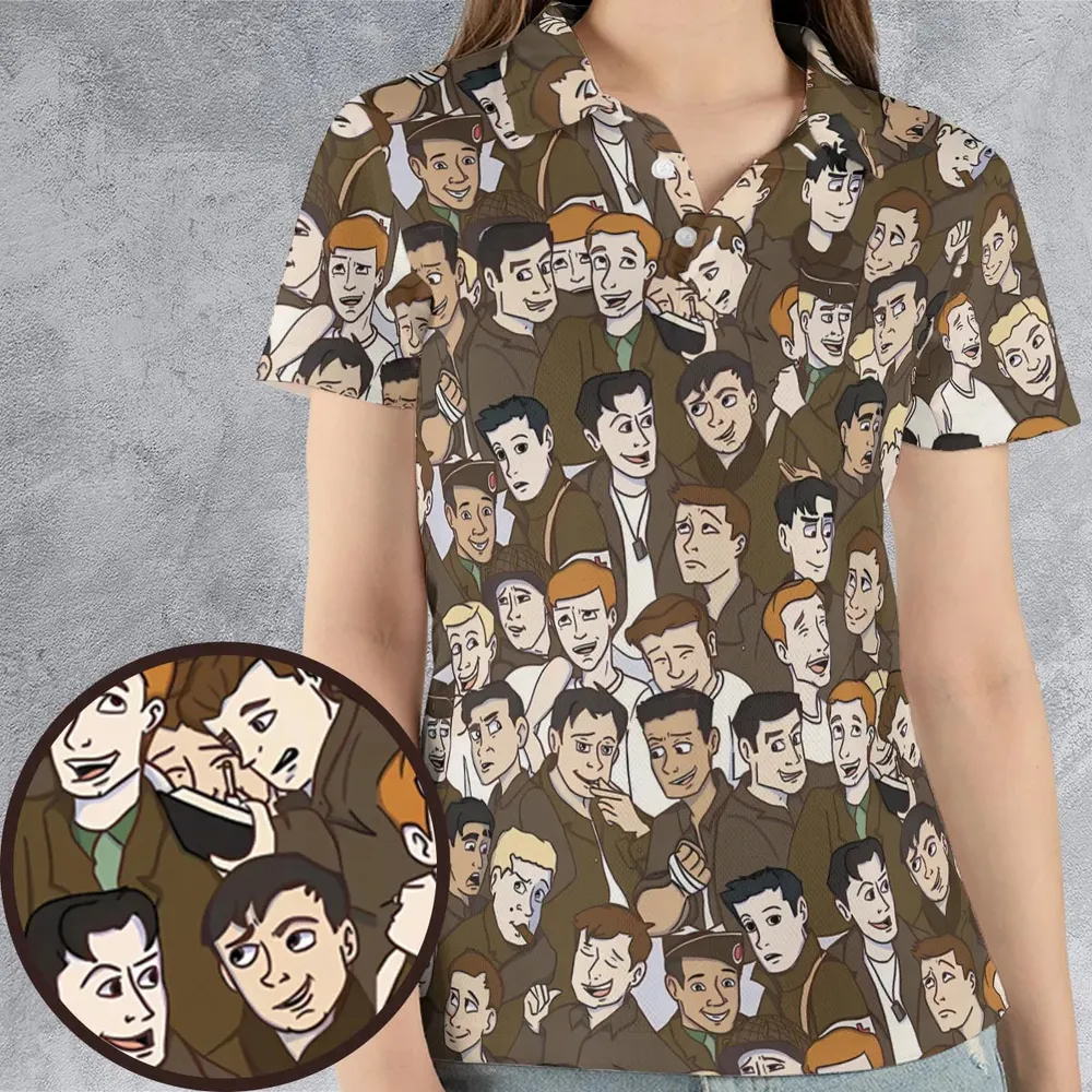Band Of Brothers AOP Men/Women Polo Shirt - 4