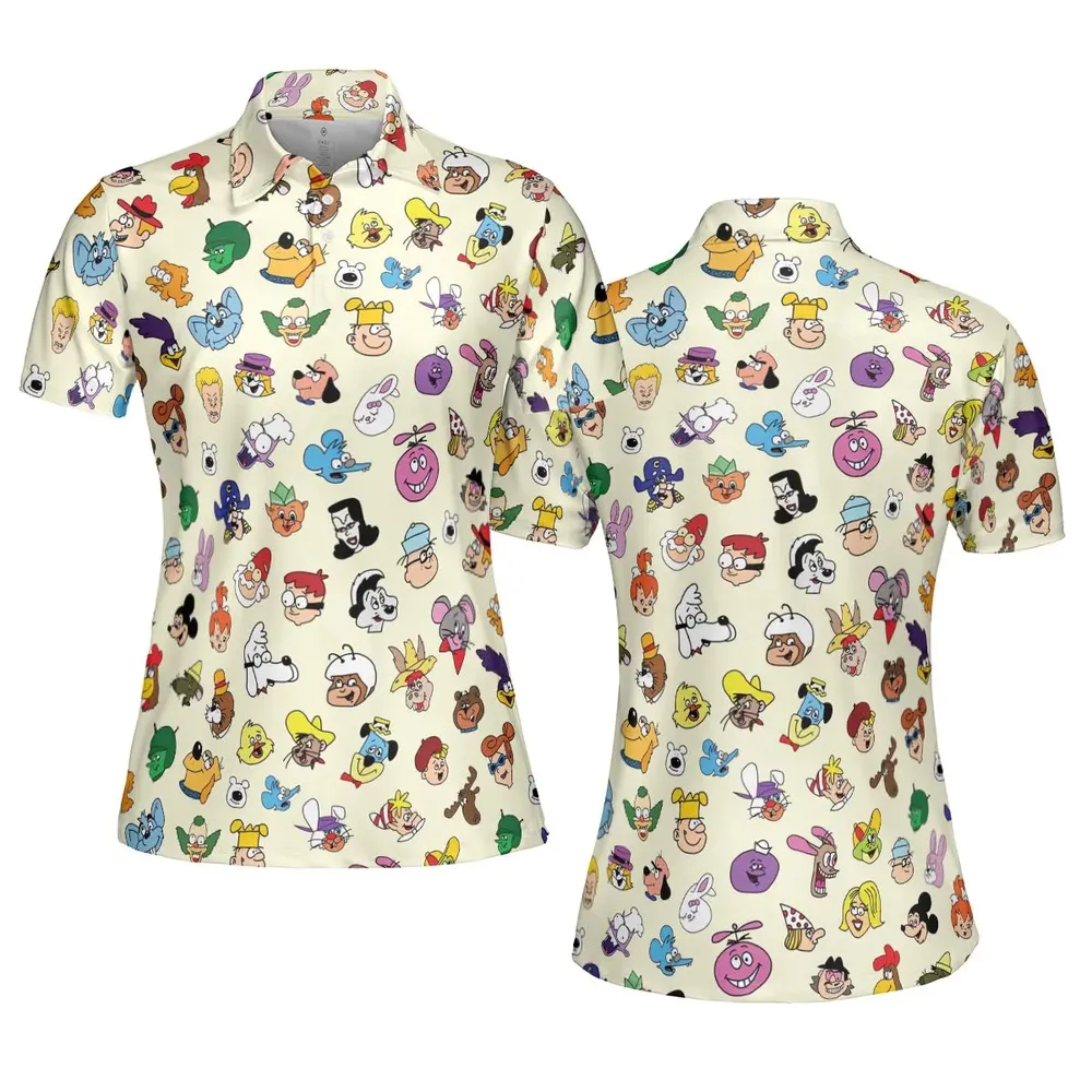 Blast From The Past AOP Men/Women Polo Shirt - 5