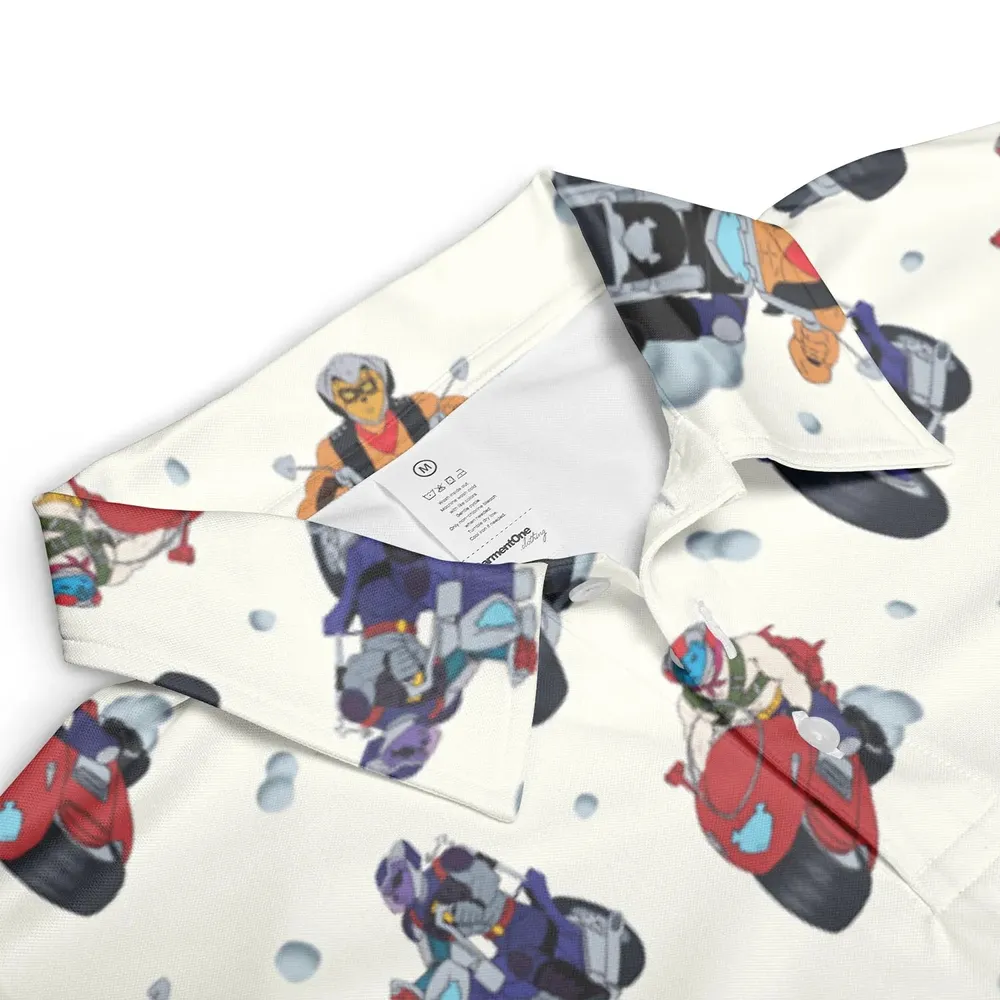 Biker Mice Characters AOP Men/Women Polo Shirt - 3