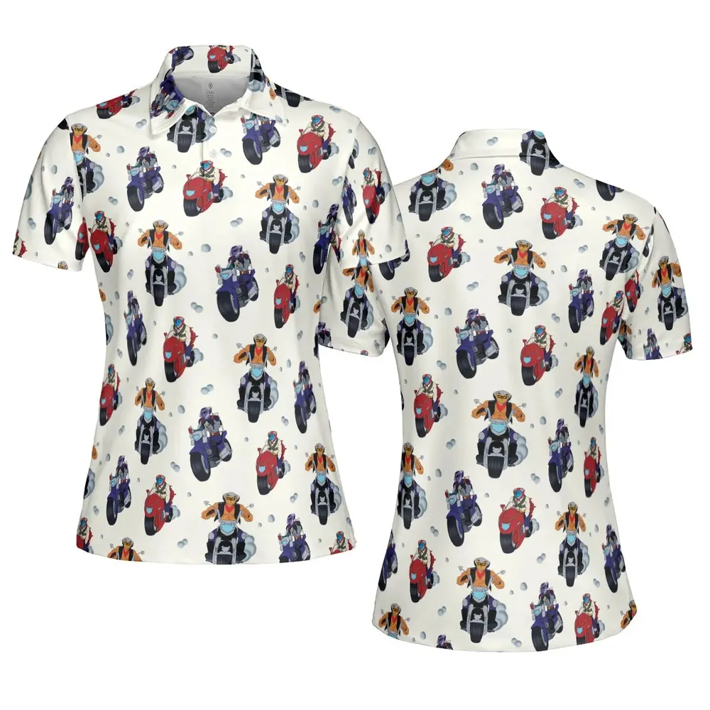Biker Mice Characters AOP Men/Women Polo Shirt - 5