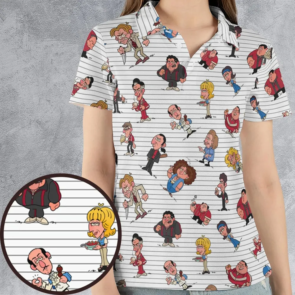 Family Business The Sopranos AOP Men/Women Polo Shirt - 4
