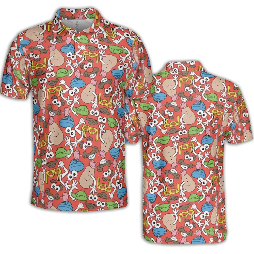 Potato Head AOP Men/Women Polo Shirt - 2