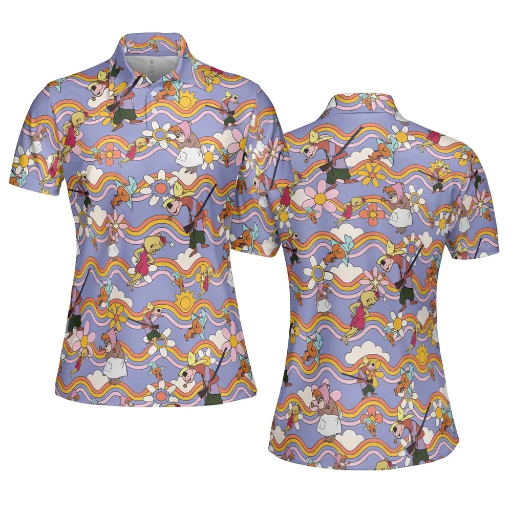 The Hillbilly Bears AOP Men/Women Polo Shirt - 5