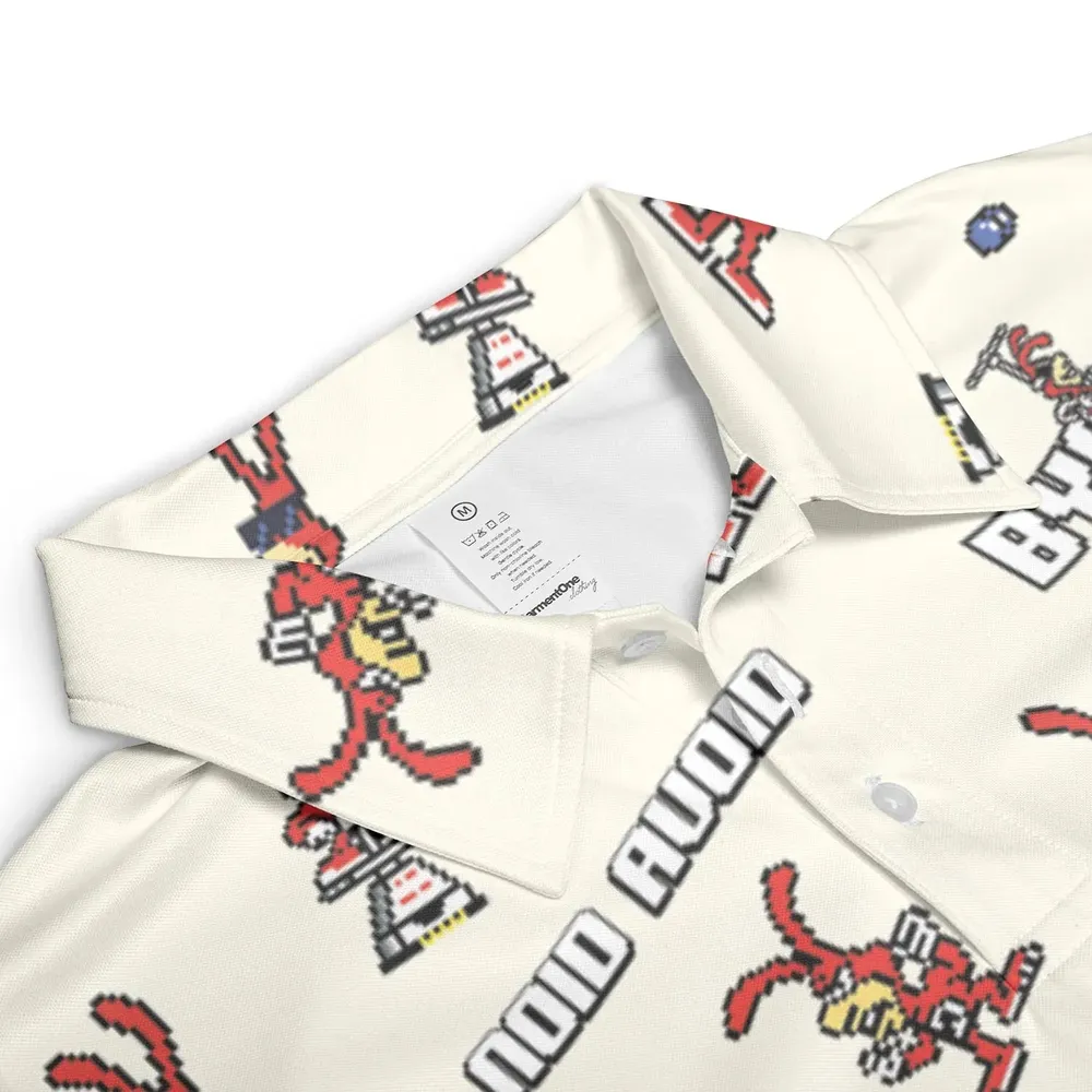 Avoid The Noid Yo Noid AOP Men/Women Polo Shirt - 3