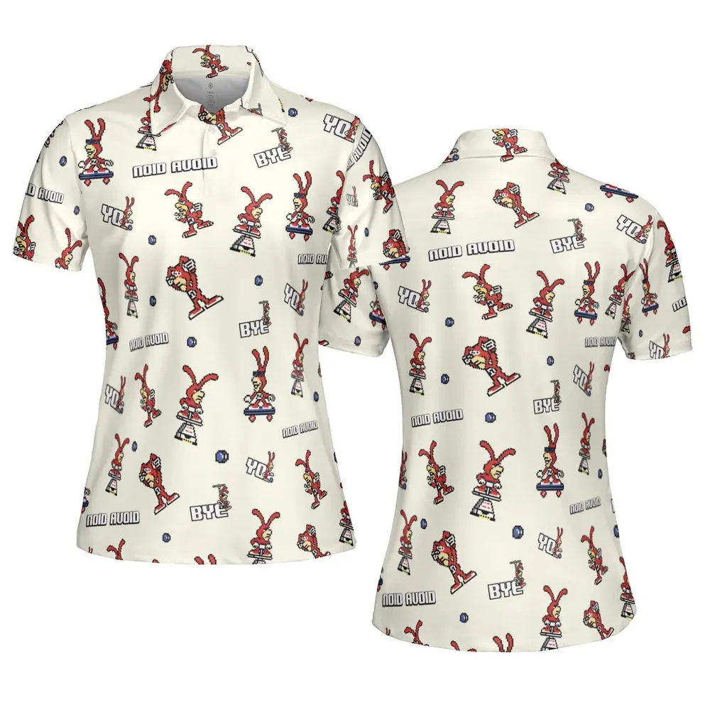 Avoid The Noid Yo Noid AOP Men/Women Polo Shirt - 5