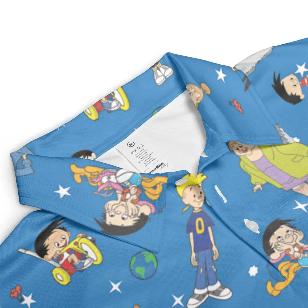 The World According to Bobby Bobby's World AOP Men/Women Polo Shirt - 3