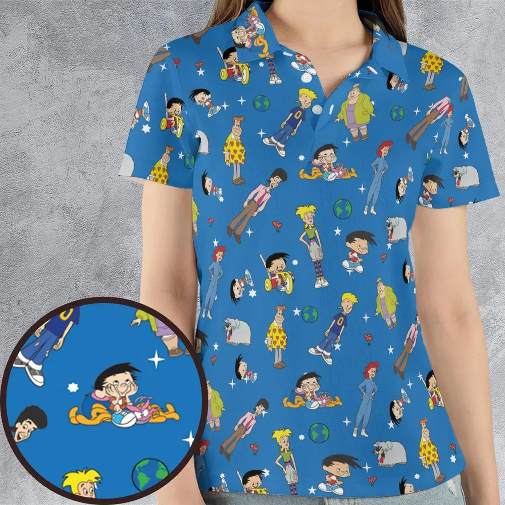 The World According to Bobby Bobby's World AOP Men/Women Polo Shirt - 4