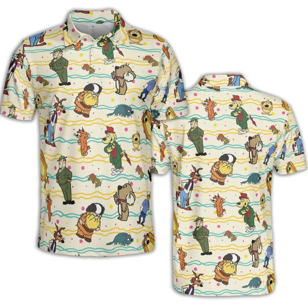 The Kwicky Koala Show AOP Men/Women Polo Shirt - 2