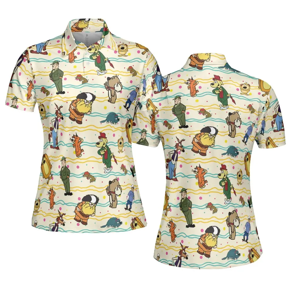 The Kwicky Koala Show AOP Men/Women Polo Shirt - 5