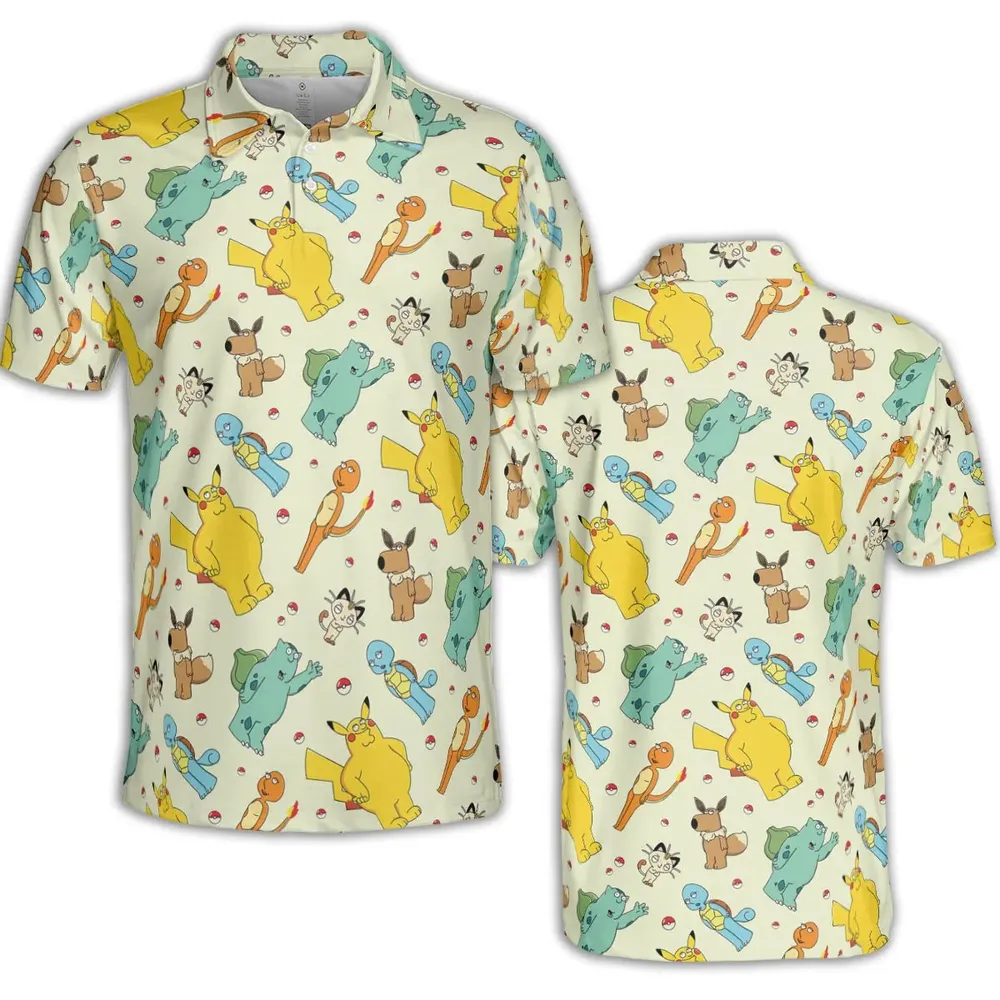 Family 'Mon Mashup AOP Men/Women Polo Shirt - 2
