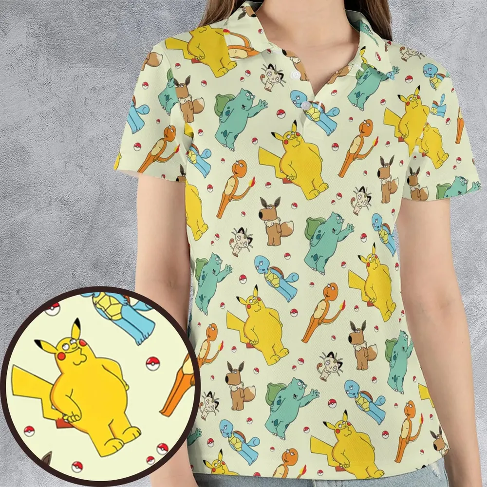 Family 'Mon Mashup AOP Men/Women Polo Shirt - 4