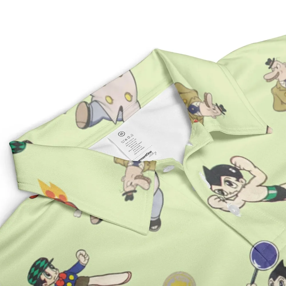 Astro Boy Characters AOP Men/Women Polo Shirt - 3