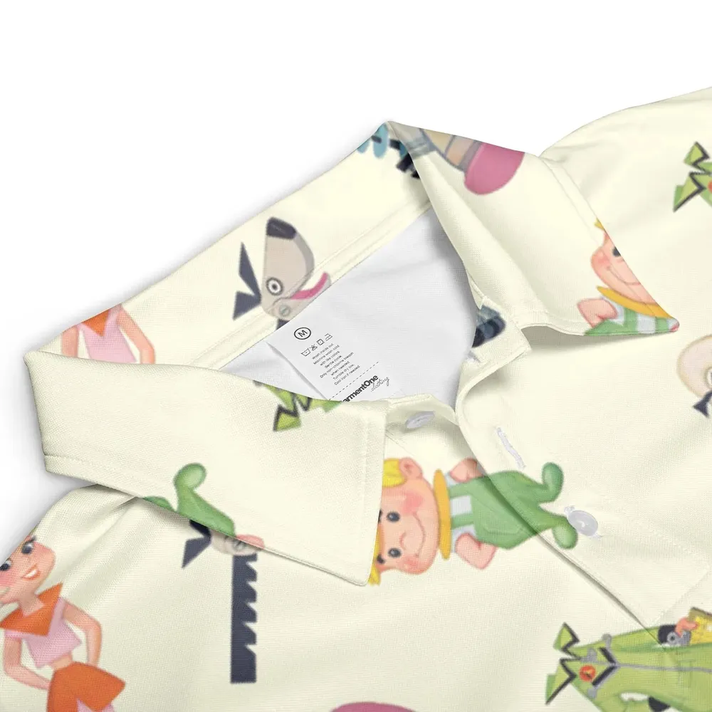Toon Time The Jetsons AOP Men/Women Polo Shirt - 3