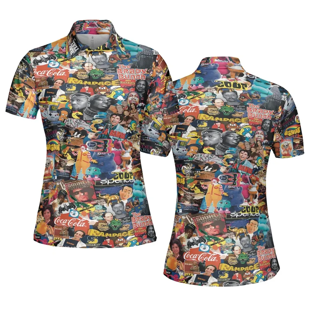 POP Culture AOP Men/Women Polo Shirt - 5
