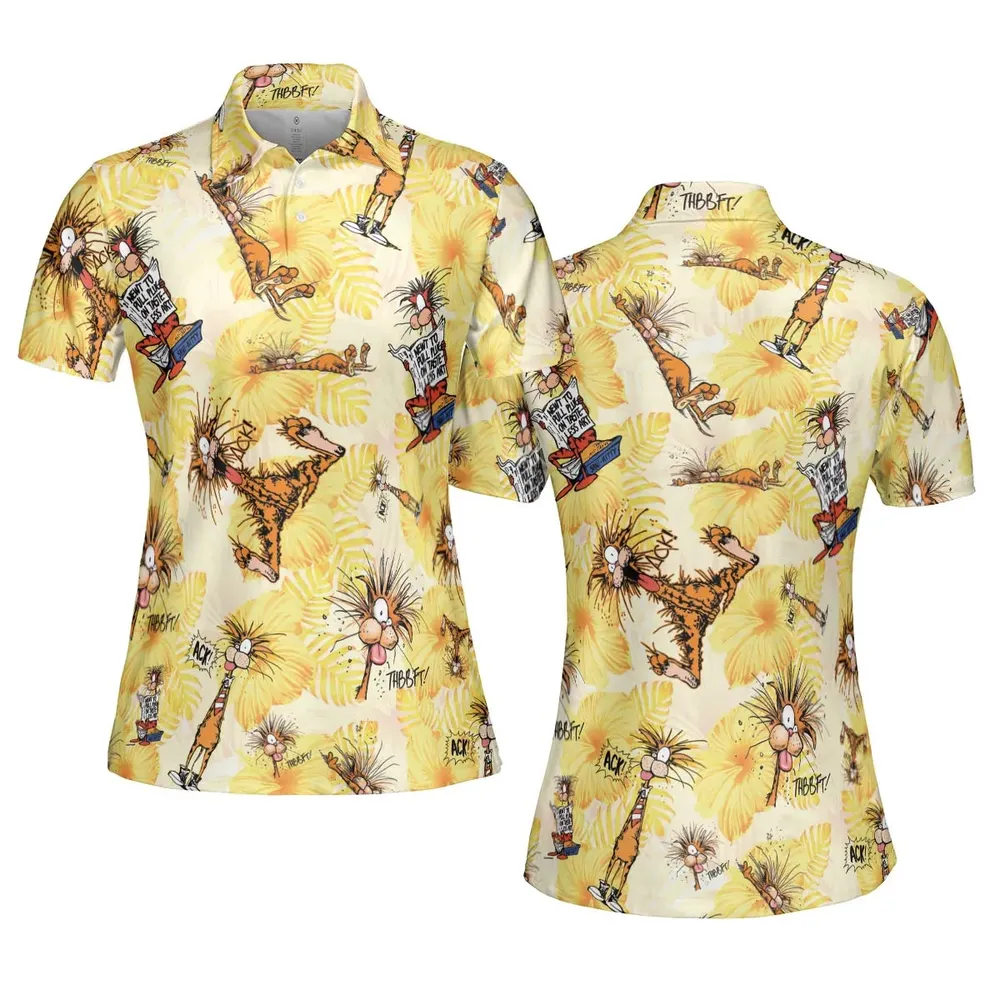 Bill The Cat Bloom County AOP Men/Women Polo Shirt - 5