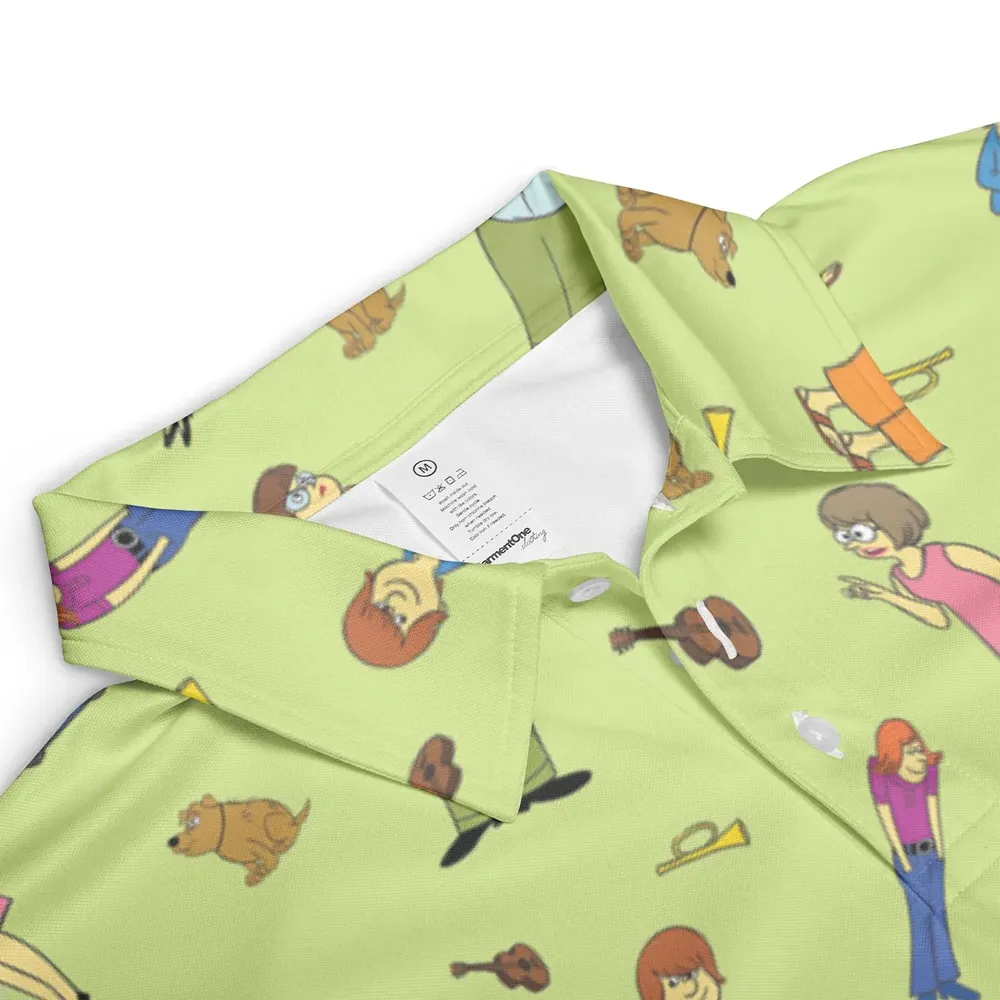Wait Till Your Father Gets Home Characters AOP Men/Women Polo Shirt - 3