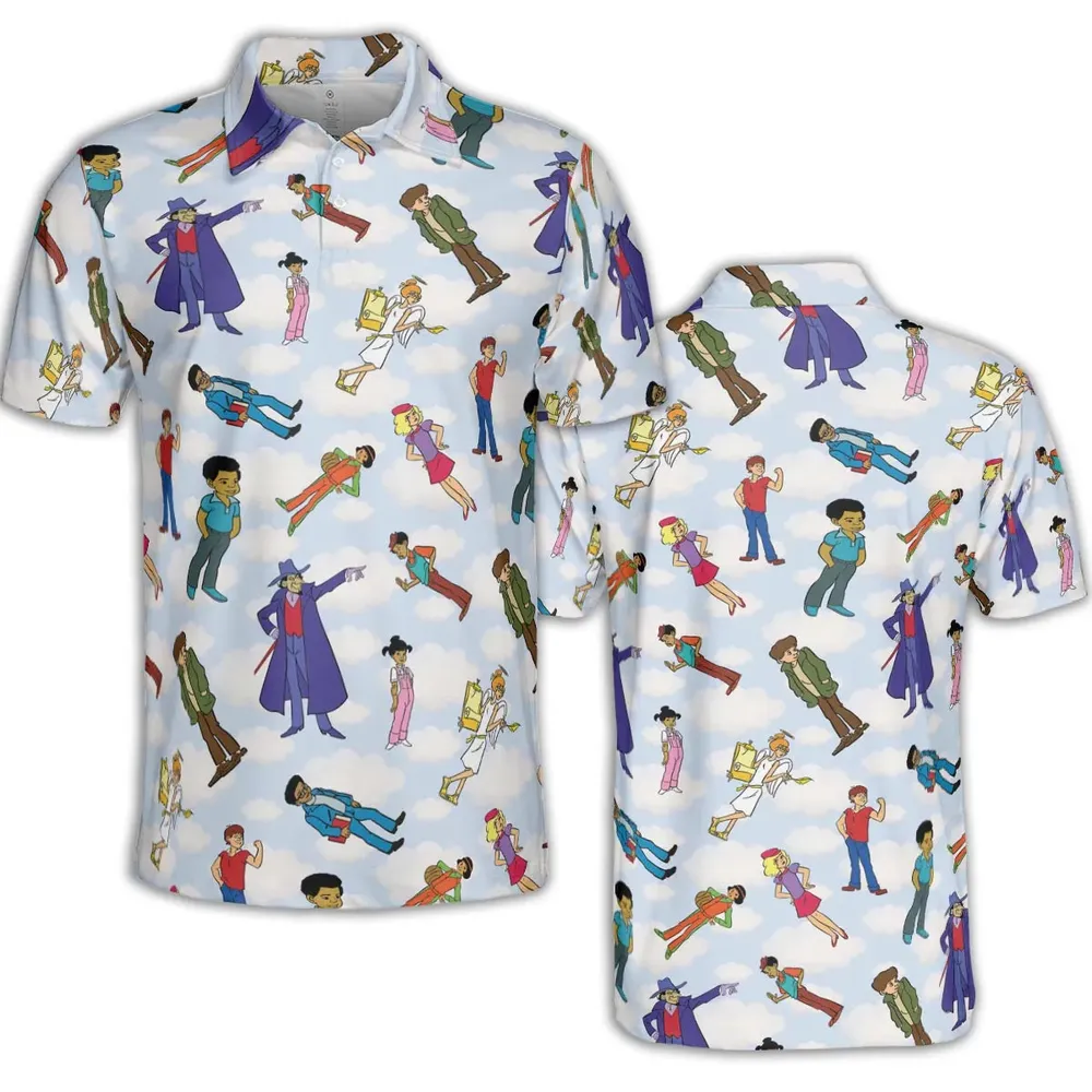 The Gary Coleman Show AOP Men/Women Polo Shirt - 2