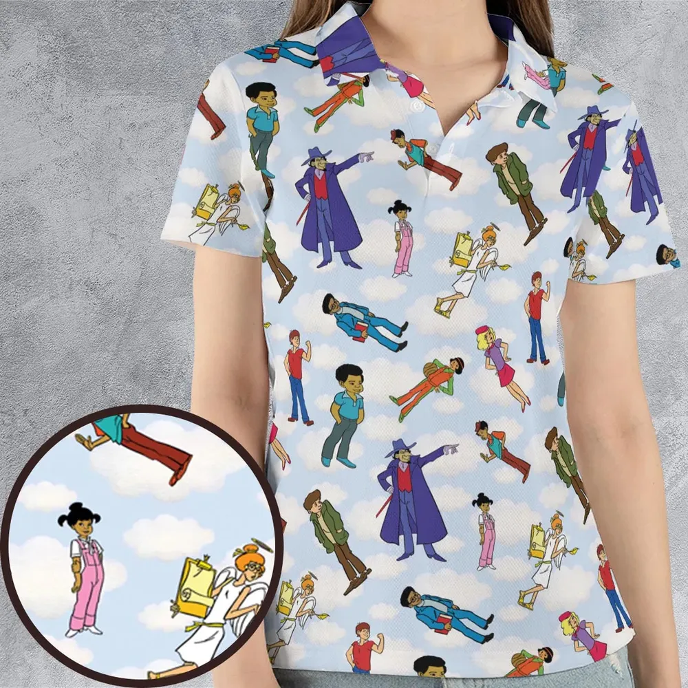 The Gary Coleman Show AOP Men/Women Polo Shirt - 4