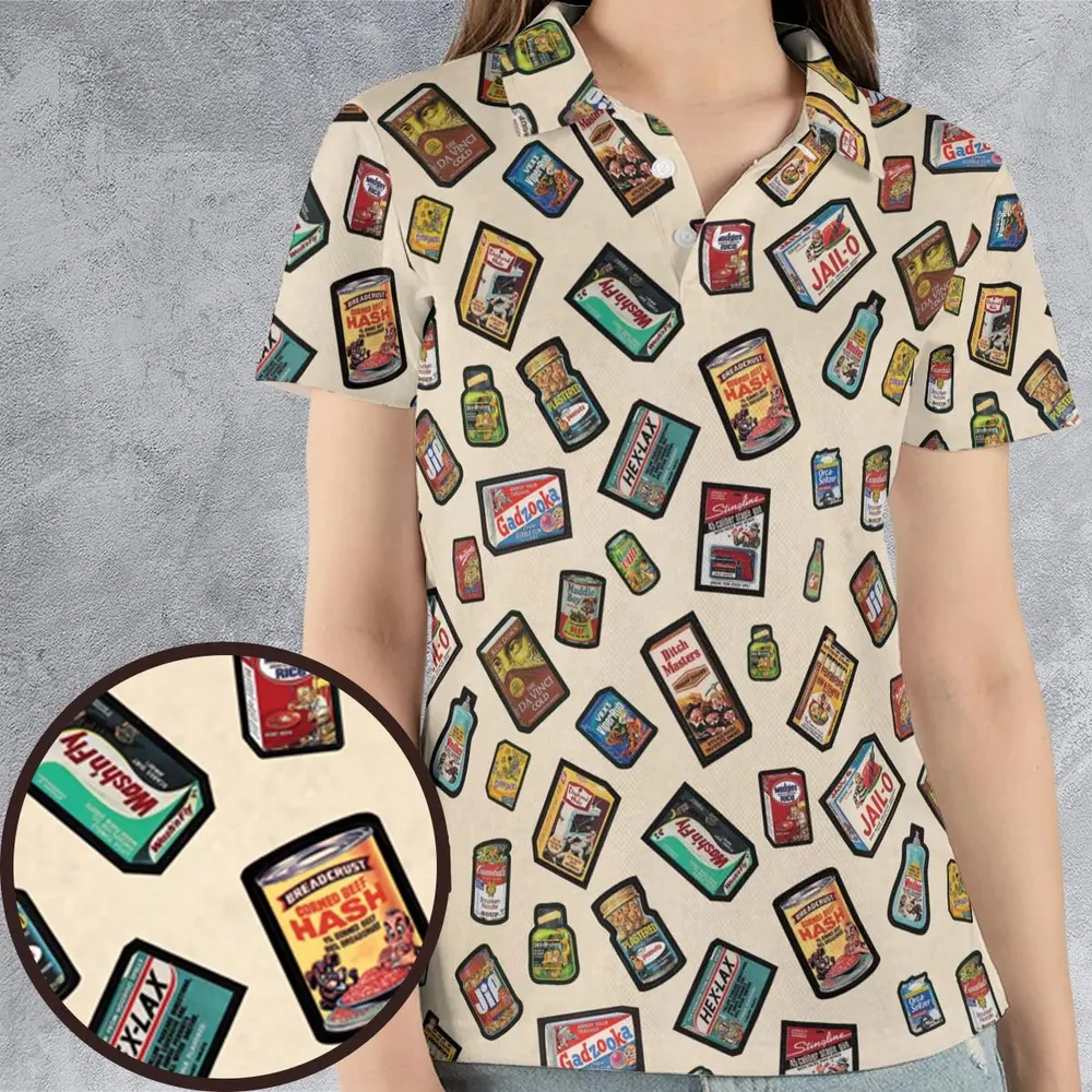 Wacky Packages AOP Men/Women Polo Shirt - 4
