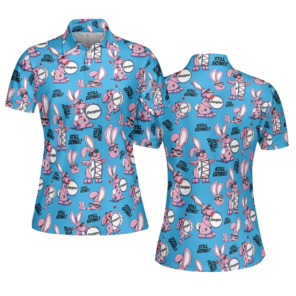 The Energizer Bunny Still Going AOP Men/Women Polo Shirt - 5