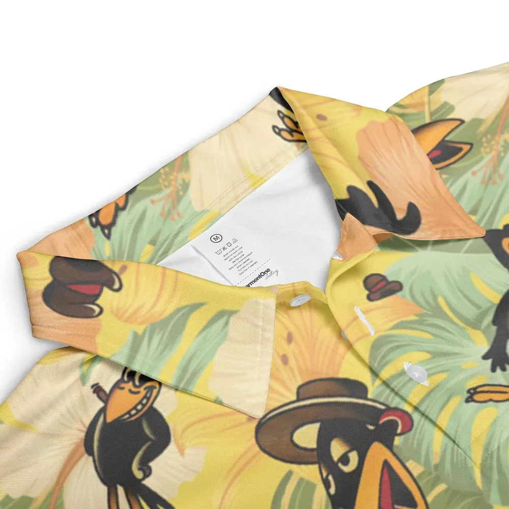 Bird Of A Feather Heckle And Jeckle AOP Men/Women Polo Shirt - 3