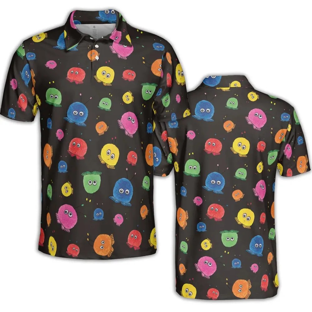 Vintage Fur Toys Weepuls AOP Men/Women Polo Shirt - 2