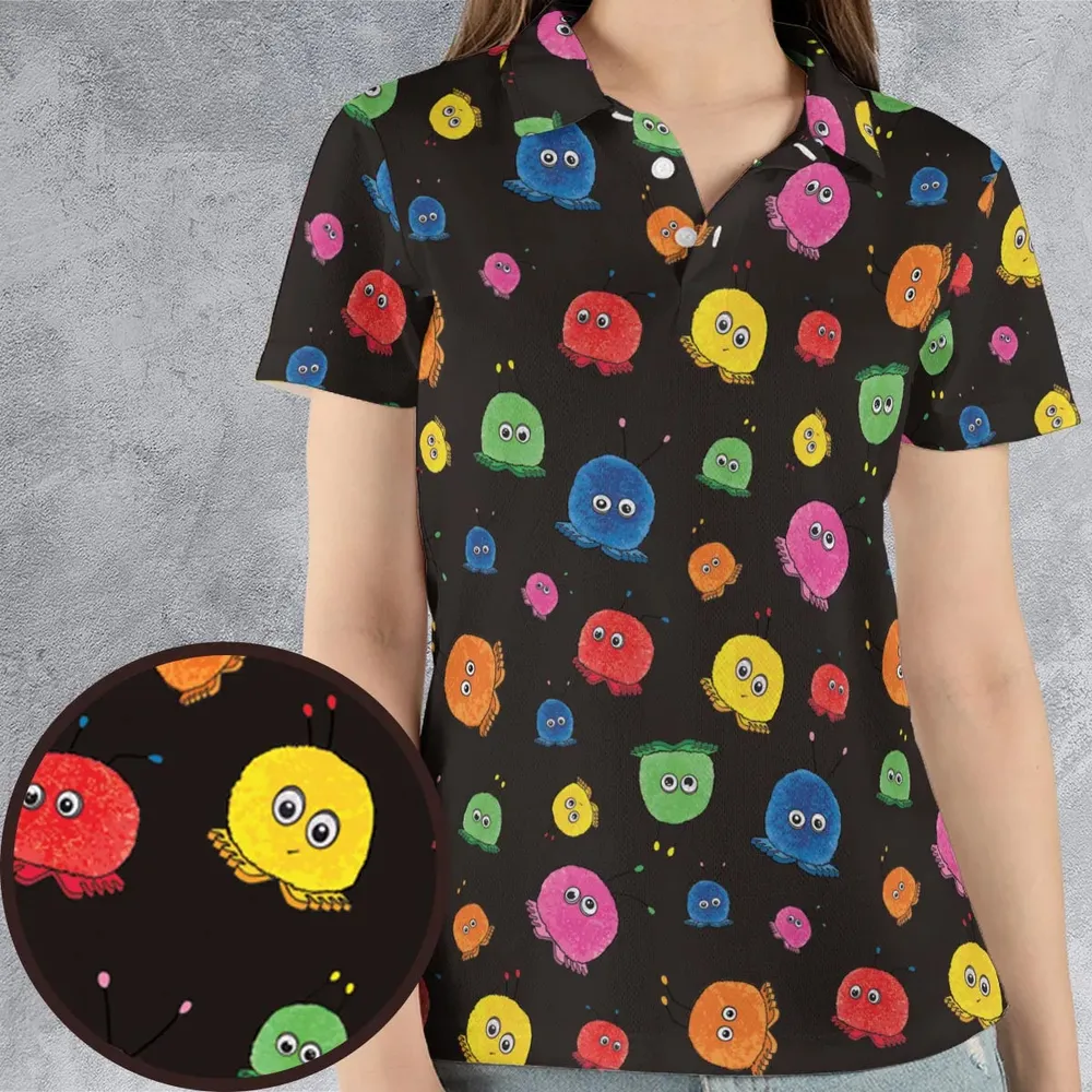 Vintage Fur Toys Weepuls AOP Men/Women Polo Shirt - 4