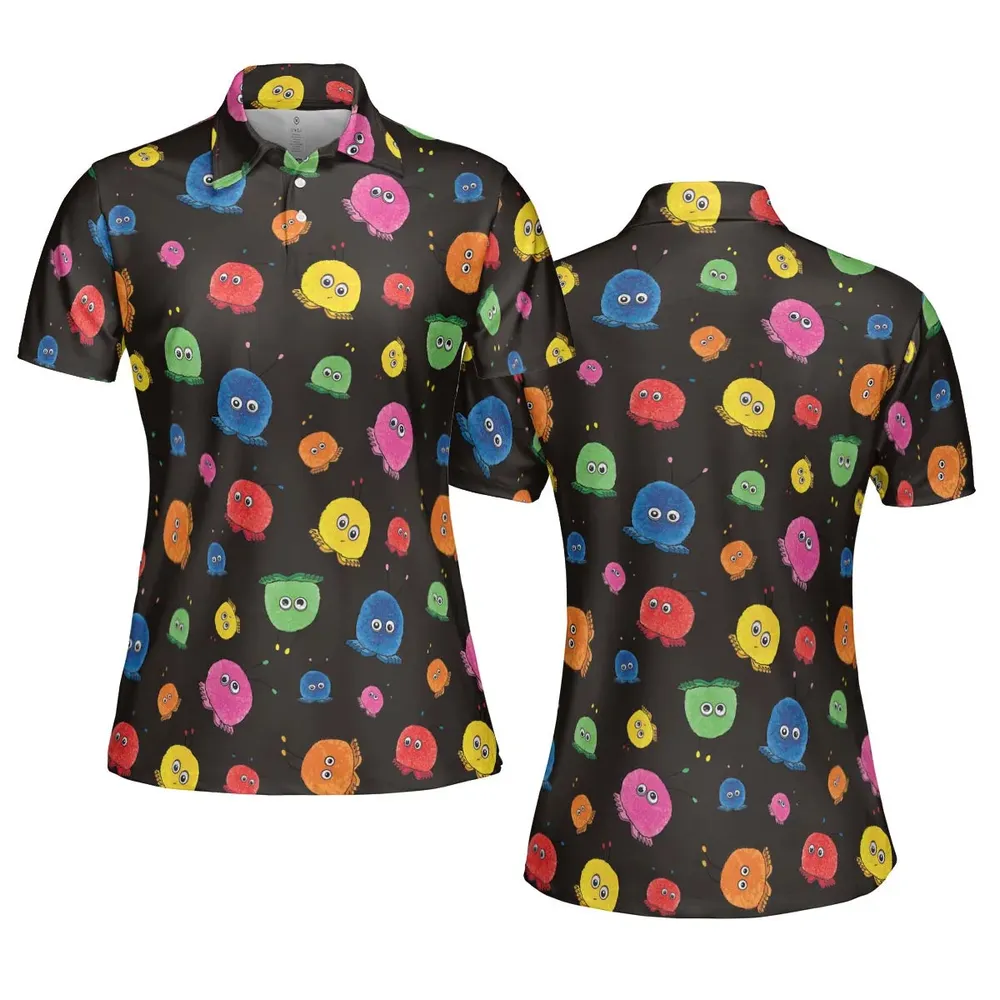 Vintage Fur Toys Weepuls AOP Men/Women Polo Shirt - 5