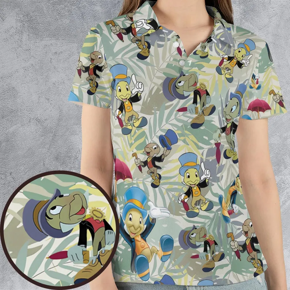 Jimmy Cricket Pinocchio AOP Men/Women Polo Shirt - 4