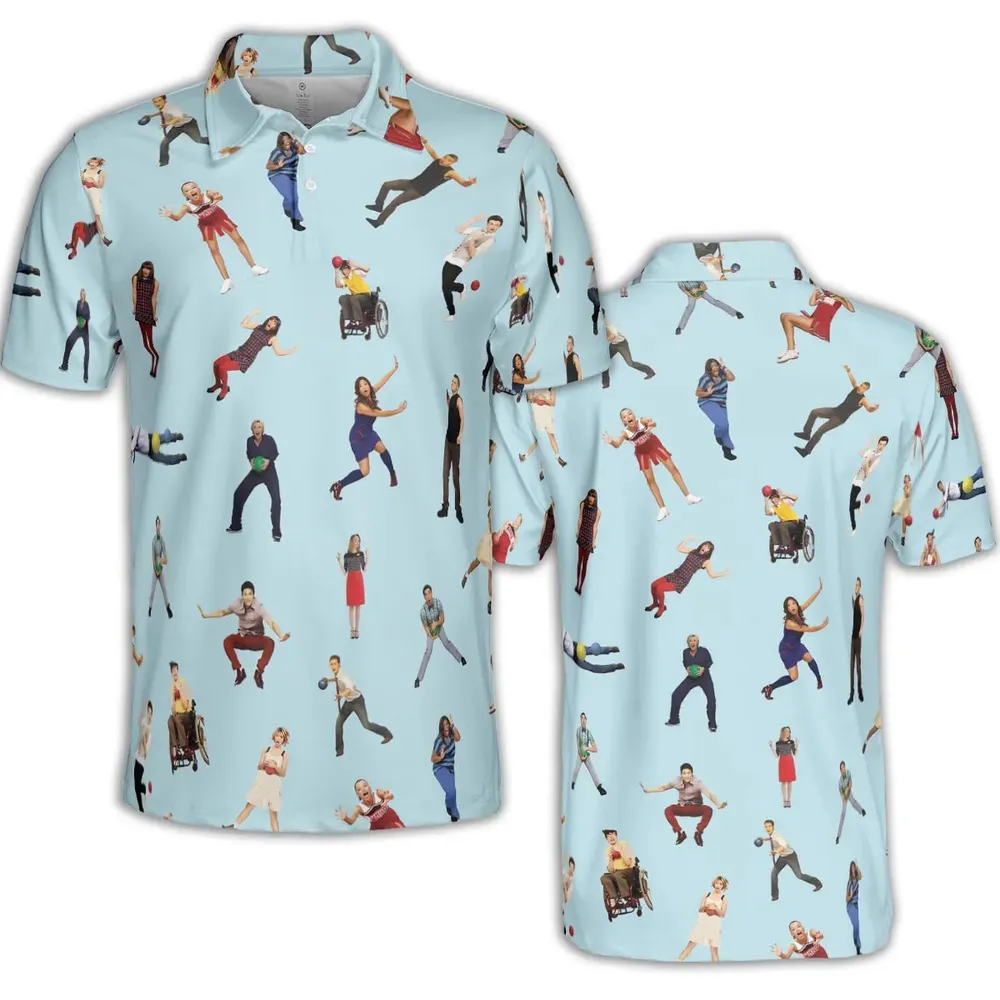 Team New Directions Glee AOP Men/Women Polo Shirt - 2