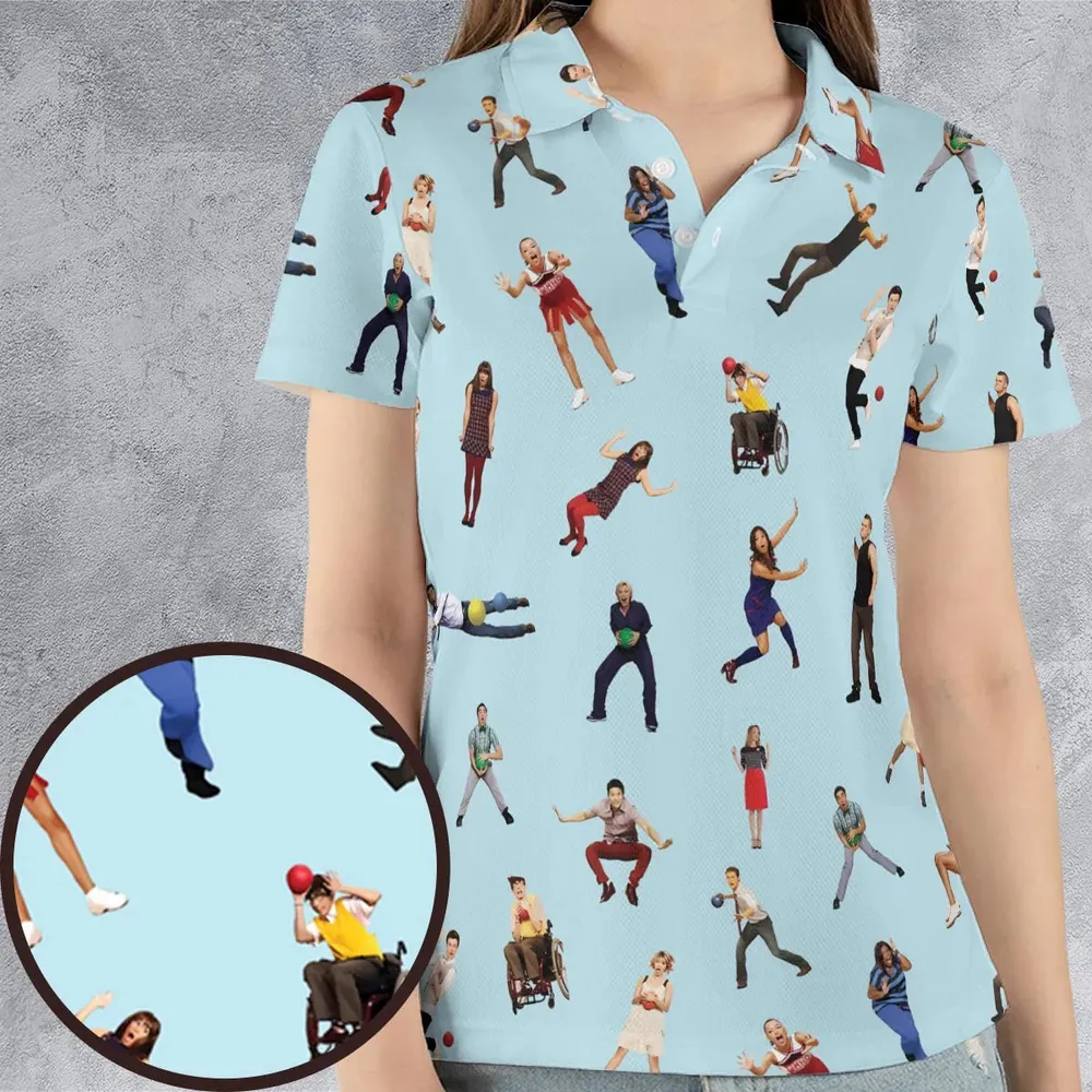 Team New Directions Glee AOP Men/Women Polo Shirt - 4