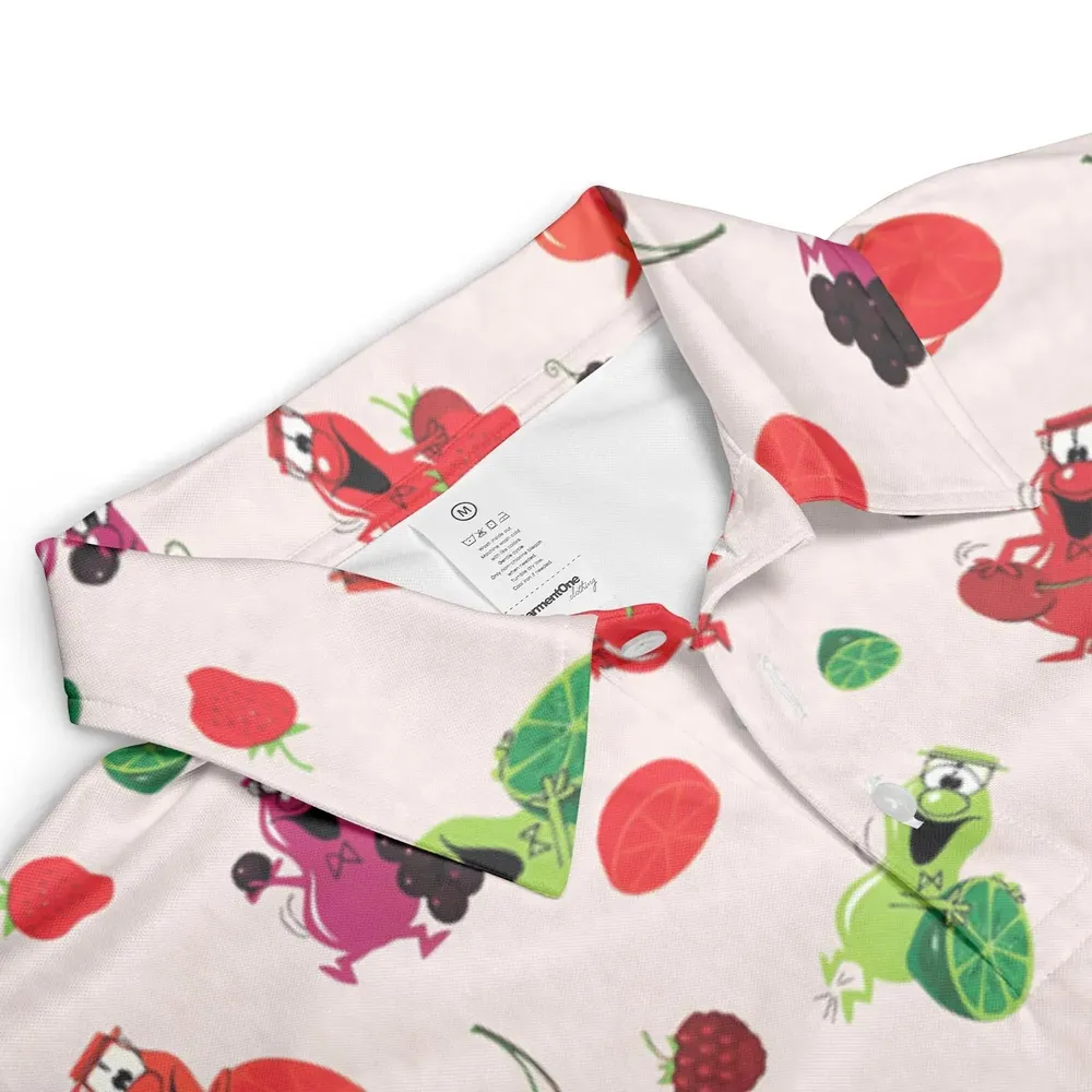 Meet Mr Wiggle AOP Men/Women Polo Shirt - 3