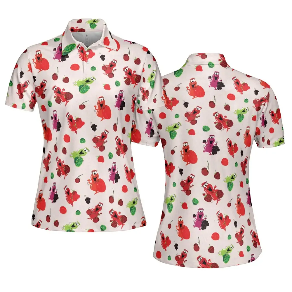 Meet Mr Wiggle AOP Men/Women Polo Shirt - 5