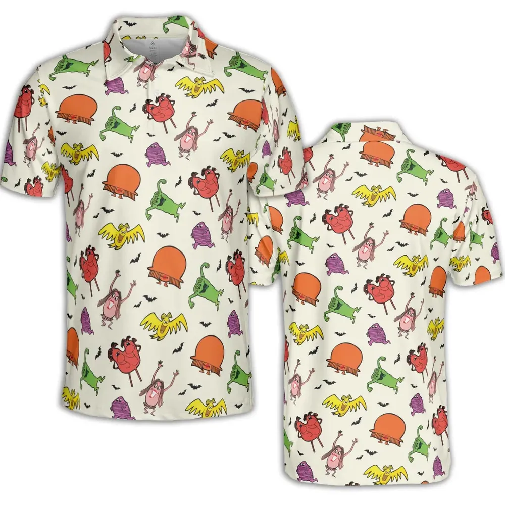 Little Monster AOP Men/Women Polo Shirt - 2